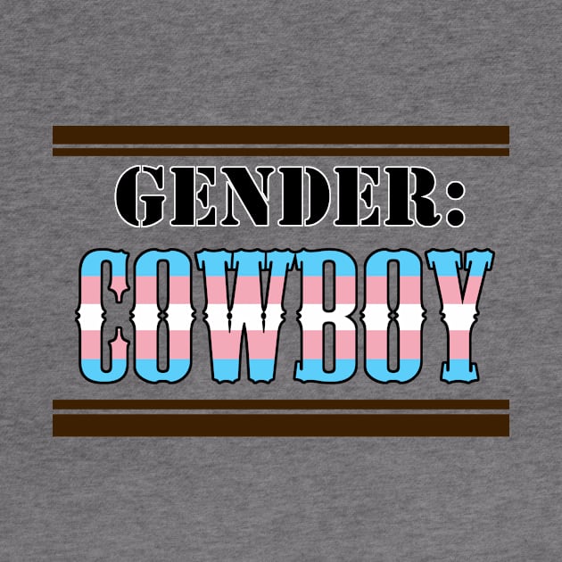 Gender: COWBOY - Trans Colors by Akamaru01